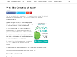 Win The Genetics of health