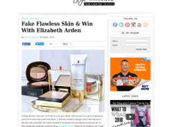 Win the gorgeous Elizabeth Arden products