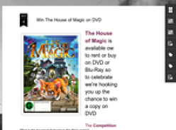 Win The House of Magic on DVD