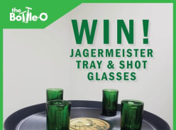 Win the Jagermeister Tray and Shot Glasses Set