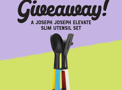 Win the Joseph Joseph Elevate Slim Utensil Set