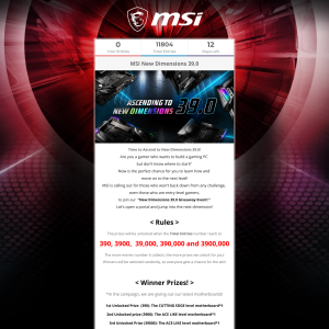 Win the Latest MSI Motherboard