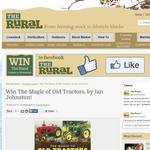 Win The Magic of Old Tractors, by Ian Johnston!