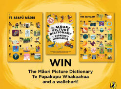 Win The Maori Picture Dictionary plus Wallchart