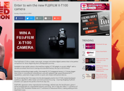 Win the new FUJIFILM X-T100 camera