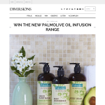 Win the new Palmolive Oil Infusion range