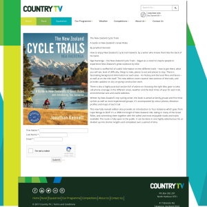 Win The New Zealand Cycle Trails