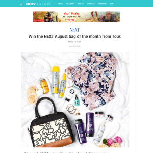 Win the NEXT August bag of the month from Tous