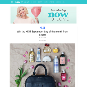Win the NEXT September bag of the month from Saben