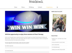 Win the opportunity to enjoy three sessions of Float Therapy