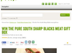 Win the Pure South Sharp Blacks Meat Gift Box