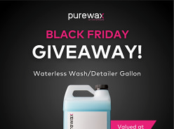 Win the PureWax Waterless Wash/Detailer Gallon