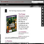 Win The Purge: Anarchy on DVD