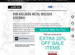 Win the Rob Adelberg Metal Mulisha Giveaway