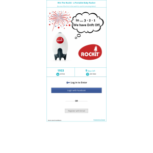Win The Rockit - a Portable Baby Rocker