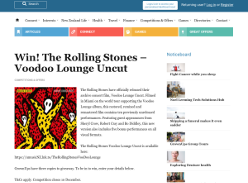 Win The Rolling Stones – Voodoo Lounge Uncut