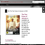 Win The Two Faces of January on DVD