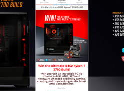 Win the ultimate B450 Ryzen 7 2700 Build