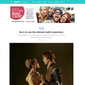 Win the ultimate ballet experience