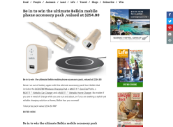 Win the ultimate Belkin mobile phone accessory pack