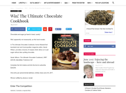 Win The Ultimate Chocolate Cookbook