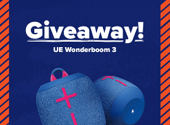 Win the Ultimate Ears Wonderboom 3 Bluetooth Speaker