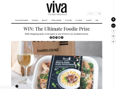 Win The Ultimate Foodie Prize
