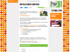 Win the Ultimate Lawn Pack