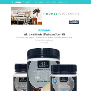 Win the ultimate Lifestream Sport Kit