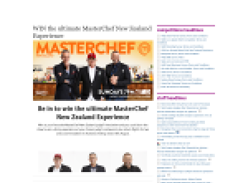 Win the ultimate MasterChef New Zealand Experience