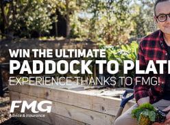 Win the ultimate “paddock to plate” experience