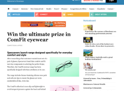 Win the ultimate prize in ComFit eyewear