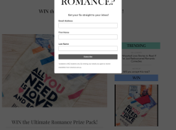 Win the Ultimate Romance Prize Pack