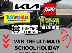 Win the ultimate School Holiday Survival Kit