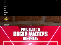 Win the ultimate VIP experience front row seats for Roger Waters