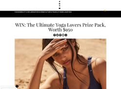 Win The Ultimate Yoga Lovers Prize Pack