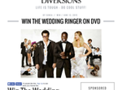 Win The Wedding Ringer on DVD