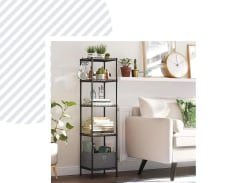 Win this 5 Tier Metal Storage Rack Shelf