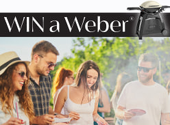 Win this brand new Weber BBQ