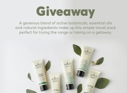 Win this handy travel pack featuring all your Sukin