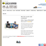 Win this month with Lockwood