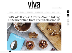 Win Three-Month Baking Kit Subscription from The Wholesome Co