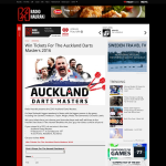 Win Tickets For The Auckland Darts Masters 2016