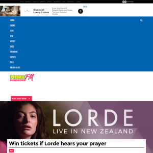 Win tickets if Lorde hears your prayer