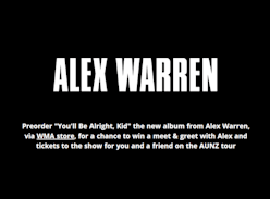 Win Tickets & a Meet with Alex Warren