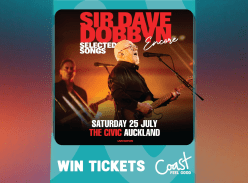 Win Tickets to see Sir Dave Dobbyn Live - Coast Radio NZ