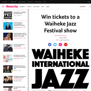 Win tickets to a Waiheke Jazz Festival show