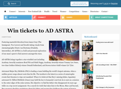 Win tickets to Ad Astra