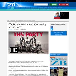 Win tickets to an advance screening of The Party