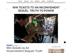 Win tickets to An Inconvenient Sequel: Truth to Power